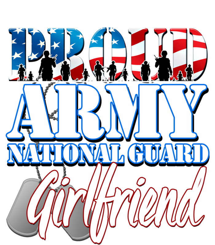 Proud Army National Guard Friend Usa Military Gift T-Shirt