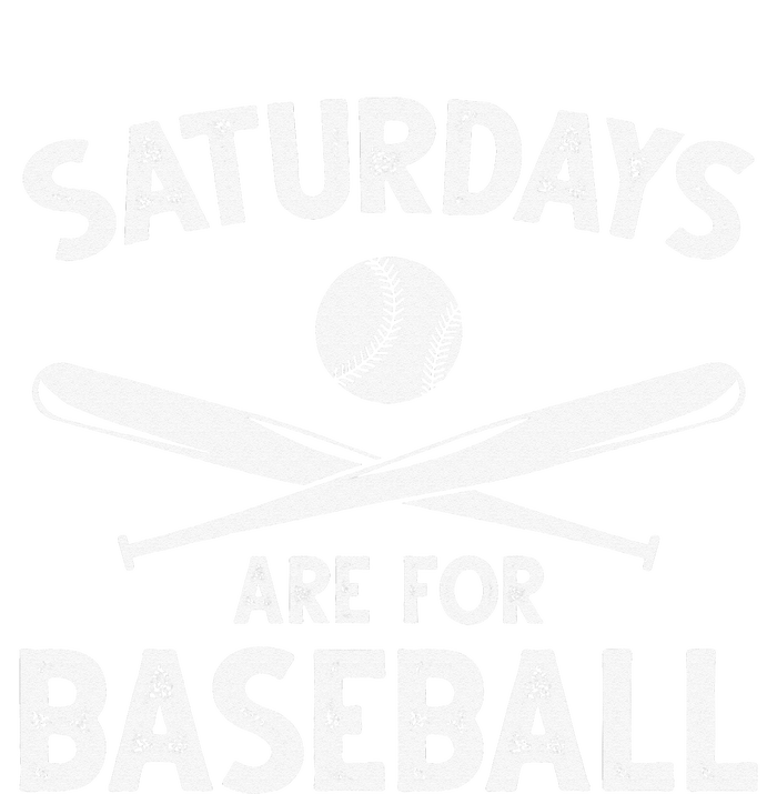 Baseball Lover Funny Saturdays Are For Baseball Baseballer Toddler Sweatshirt