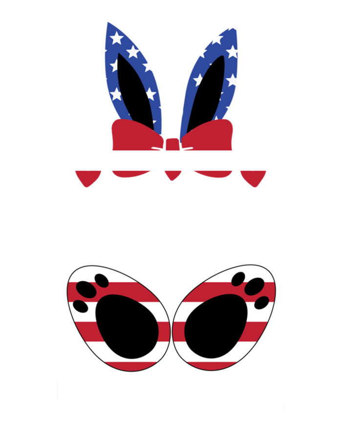 Bunny Rabbit Eggs Hunting Happy Easter Day Hip Hop Hooray Gift Women's Crop Top Tee