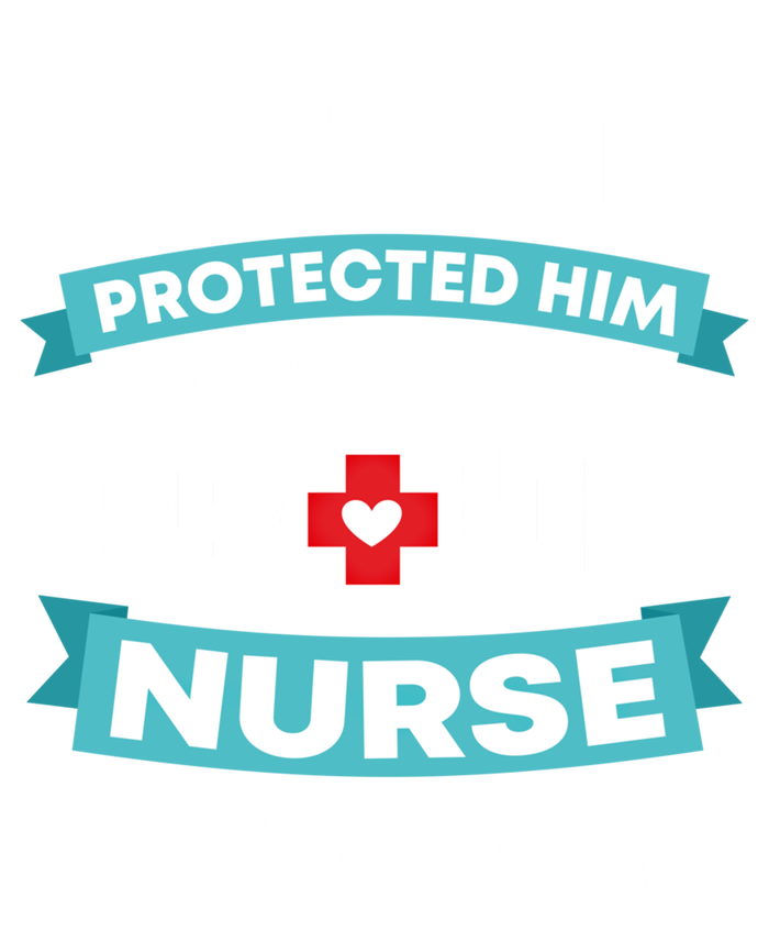 Proud Nurse Mom Support Rn Son Gift Women's T-Shirt