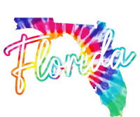 Florida Tie Dye State Map Pride Hippie Vintage Retro Tall Long Sleeve T-Shirt