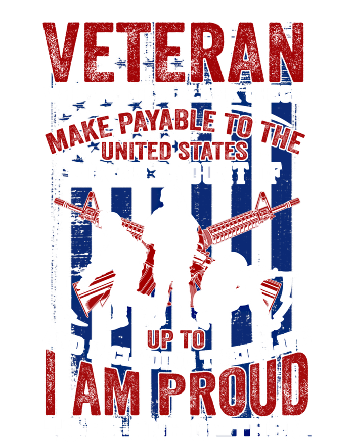 Proud Veteran Us Flag Memorial Day 4th Of July Veteran's Day Meaningful Gift T-Shirt