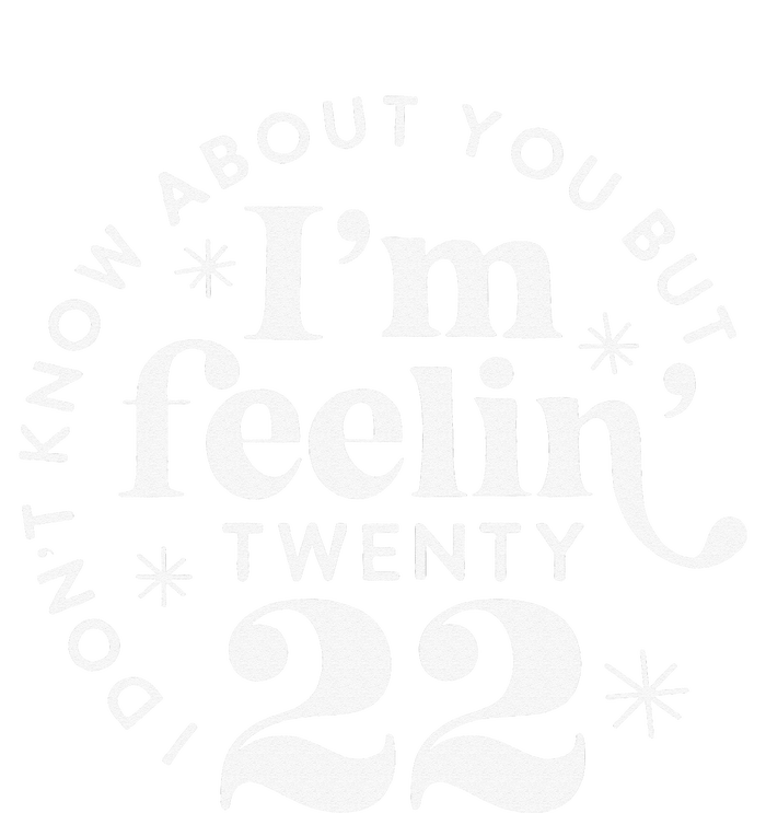 I'm Feeling 22 Birthday Gift 22nd Birthday Gift 22 Years Old Women's Momentum V-Neck T-Shirt