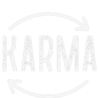 Karma Is Watching Inspirational Saying Women's Fleece Hoodie