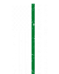 Thin Green Line Land Of The Free Because Of The Brave Funny Gift T-Shirt