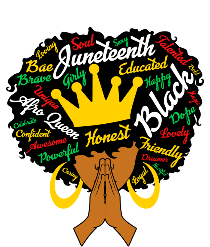 Afro Black Juneteenth Celebrate Black History Month Gift Tall Long Sleeve T-Shirt