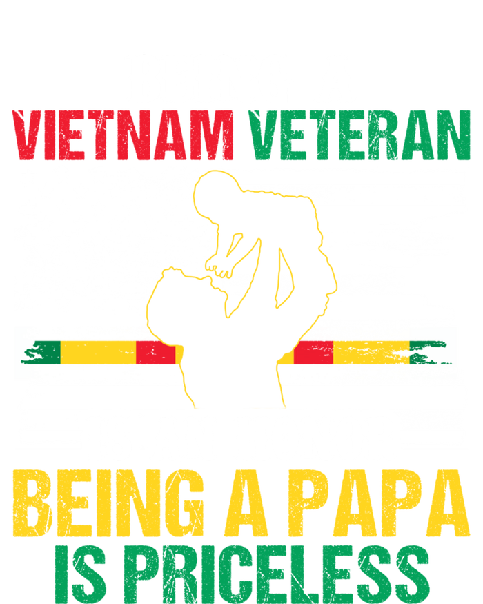 Being Vietnam Veteran Is An Honor Being Papa Is Priceless Gift Tie Dye Hoodie