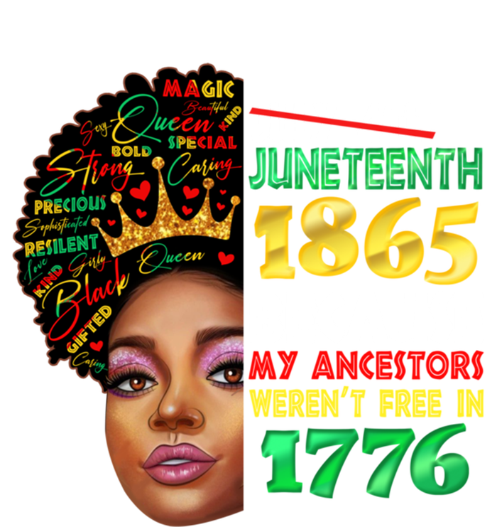 Black History Juneteenth 1865 African American Melanin Gift Hoodie