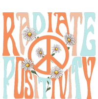 Radiate Positivity Motivational Boho Style Bumper Sticker