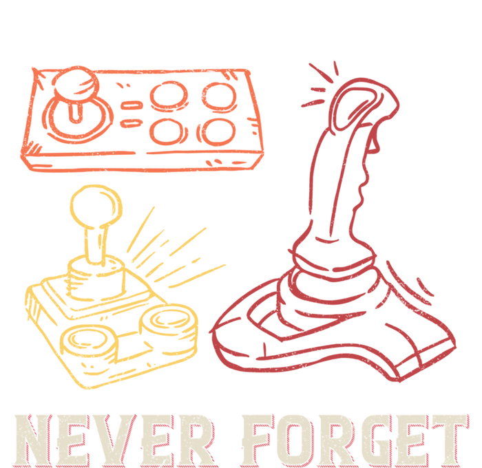 Vintage Never Forget Gamer Gift T-Shirt