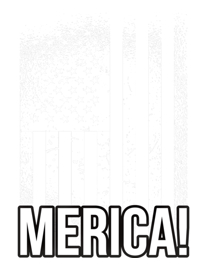 Merica 4th Of July American Flag Patrioticic Meaningful Gift T-Shirt