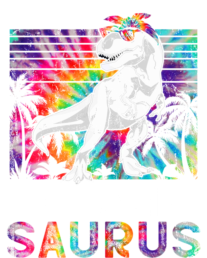 Mommysaurus Dinosaur Mommy Saurus Family Matching Tie Dye Cool Gift T-Shirt