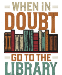 When In Doubt Go To The Library Lover Matching Cooling Performance Crew T-Shirt