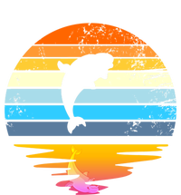 Beluga Whale Retro Sunset Save The Whales Beluga Meaningful Gift T-Shirt