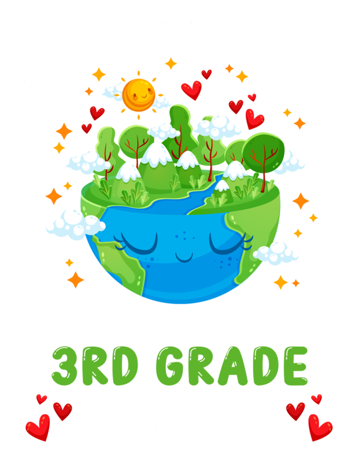 Be Good To Our Planet With 3rd Grade Teacher Earth Day Cute Gift Kids Long Sleeve Shirt