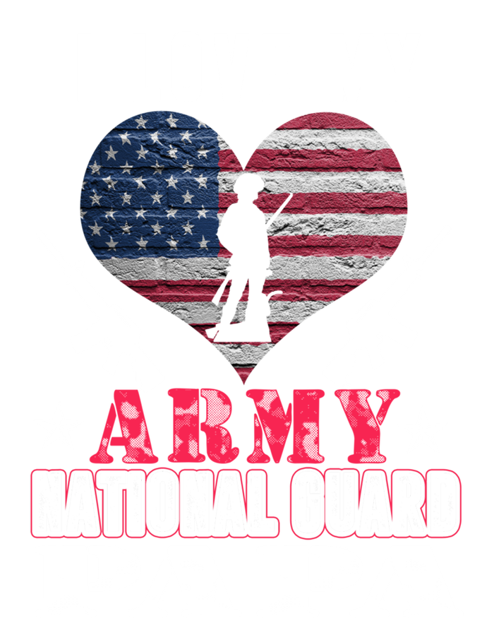 I Love My Army National Guard Papa Veteran Us Military Gift Women's T-Shirt