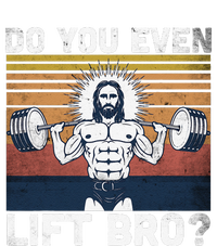 Do You Even Lift Bro Jesus Gym Shoes T-Shirt