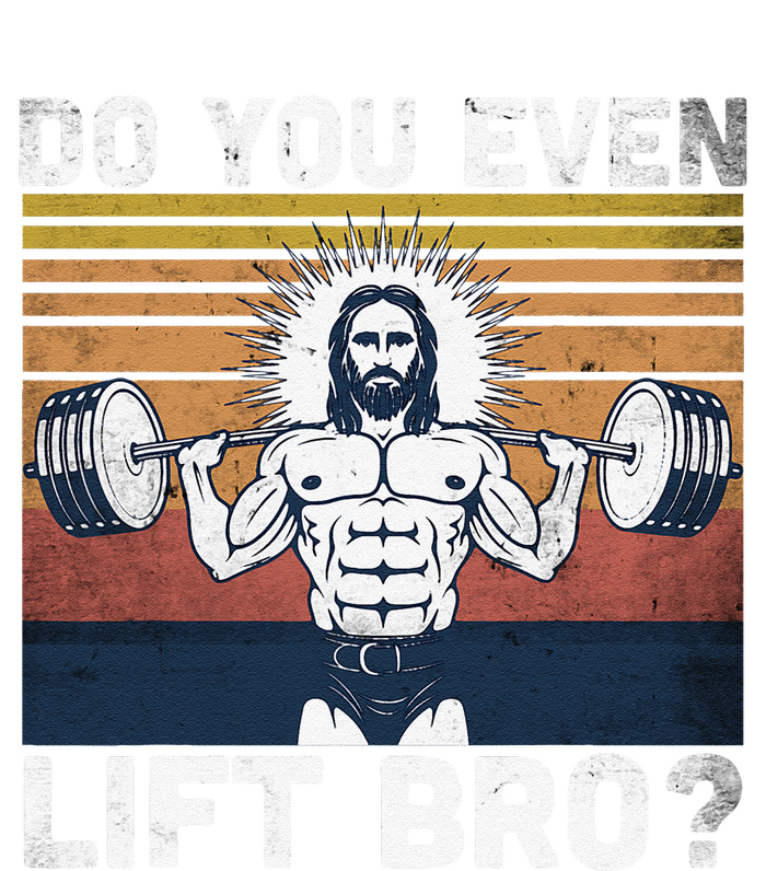 Do You Even Lift Bro Jesus Gym Shoes T-Shirt