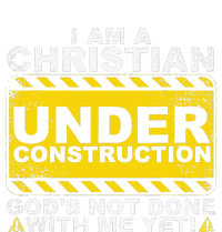 Funny Christian Under Construction Gift Catholic Women Cooling Performance Crew T-Shirt