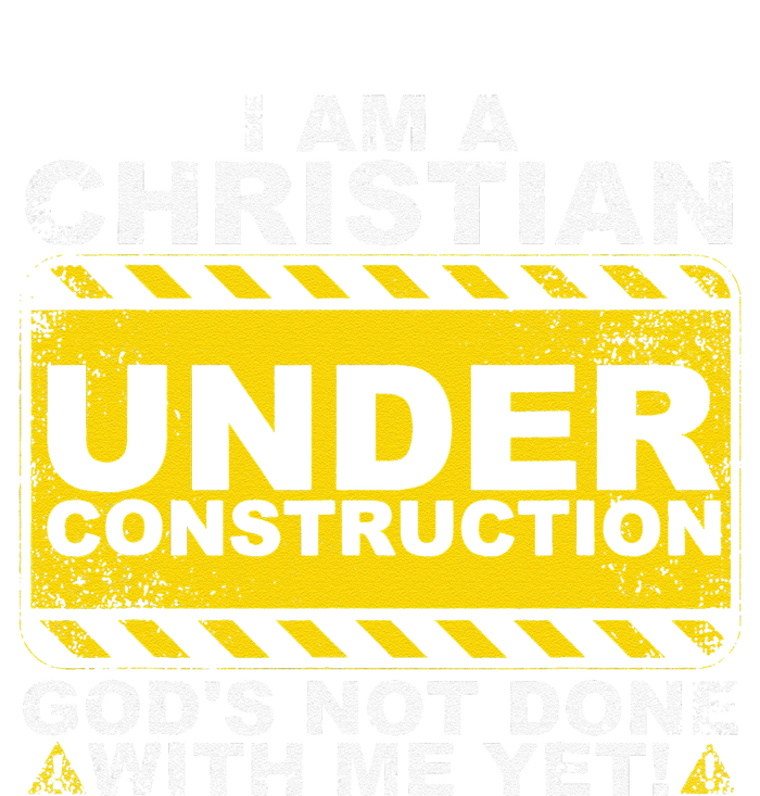 Funny Christian Under Construction Gift Catholic Women Cooling Performance Crew T-Shirt