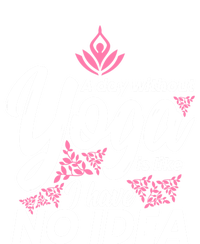 A Day Without Yoga Is Like I Have No Idea Cool Gift Valucap Bio-Washed Visor