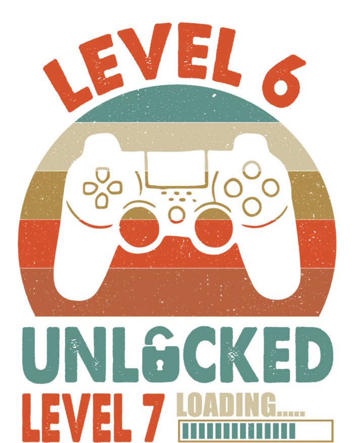 Level 6 Unlocked Level 7 Loading Video Game 6th Birthday Gift Sweatshirt