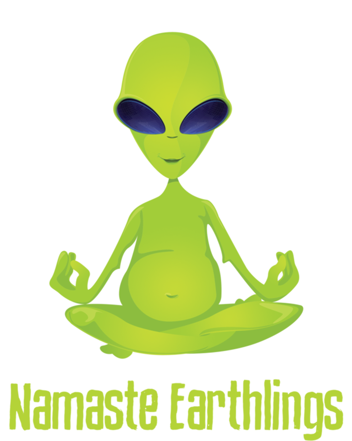 Alien Yoga Meditation Namaste Gift T-Shirt