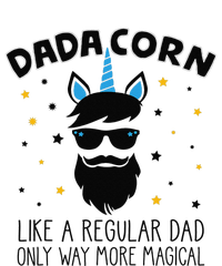 Dadacorn Gift Father's Day Daddy Beard Graphic Dad Unicorn Baby Bodysuit