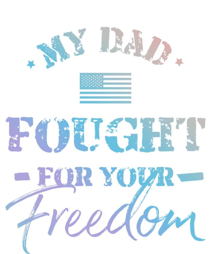 My Dad Is A Veteran Gift For Daughter And Son T-Shirt