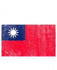 I Love Taiwan I Heart Taiwanese Family Travel Souvenir Cute Gift Valucap Bio-Washed Visor