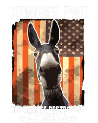 Donkey Pox The Disease Destroying America Donkeypox Funny Women's Racerback Tank