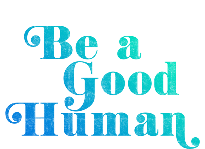 Be A Good Hu Kindness Positive Saying Trendy Vintage Great Gift Kids Long Sleeve Shirt