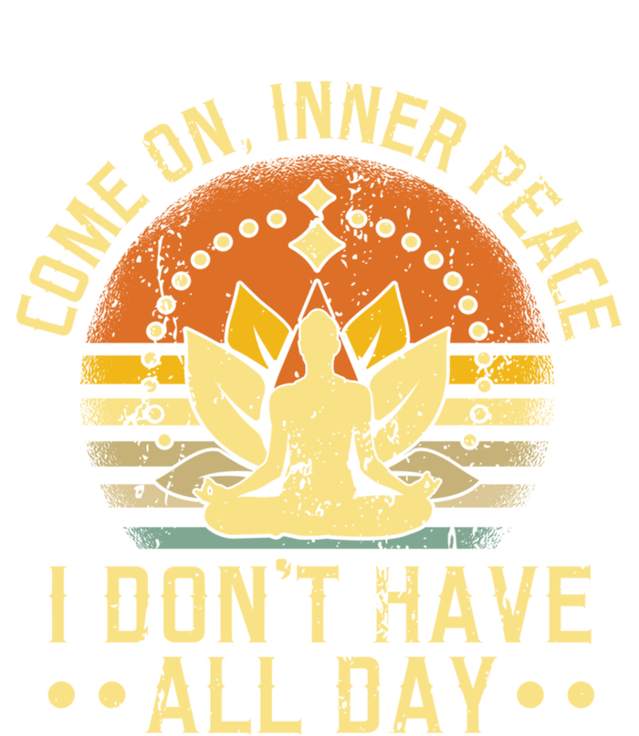 Come On Inner Peace Spiritual Yoga Meditation Gift Women's V-Neck T-Shirt