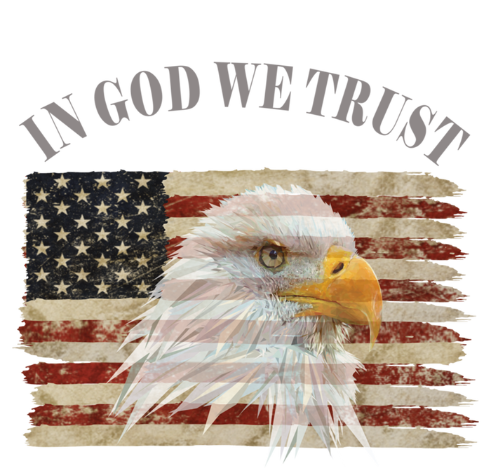 In God We Trust American Respect Gift Women's Flannel Pajama Set