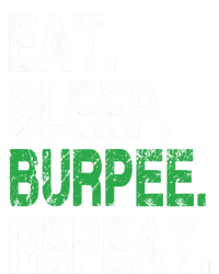 Eat Sleep Burpees Repeagift For Gym And Workout Muscle Gift Canvas