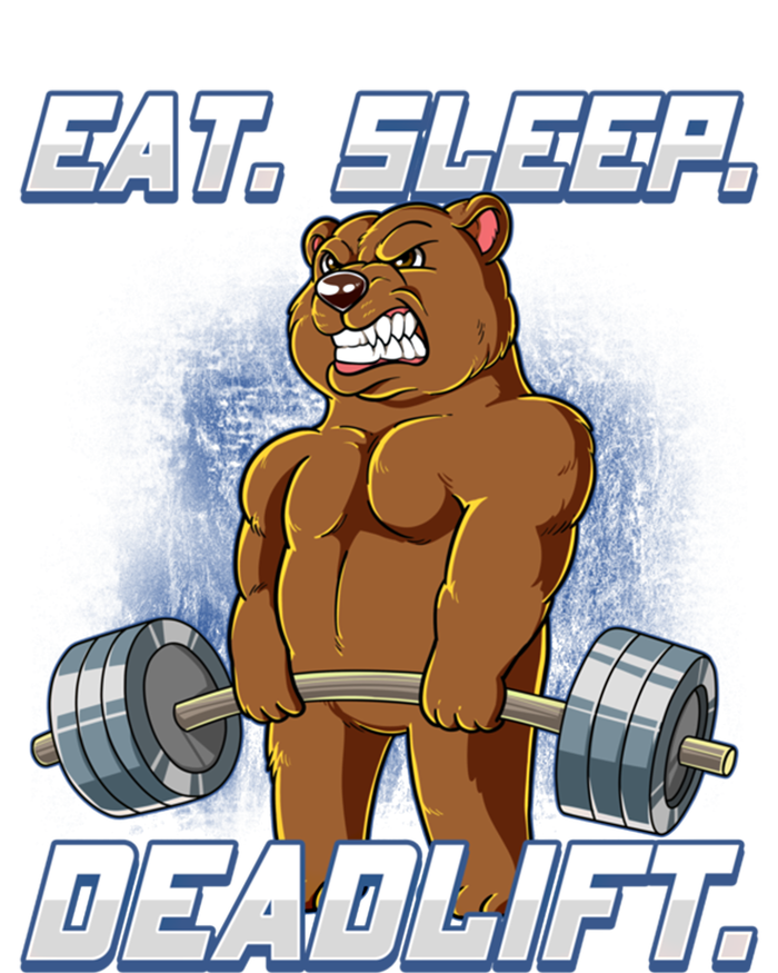 Eat Sleep Deadlift Gym Bodybuilding Funny Gift Coaster