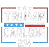 Trump Carlson 2024 President Election Pro America US Flag Tall Hoodie