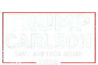 Trump Carlson 2024 Distressed President Election Pro America US Flag T-Shirt