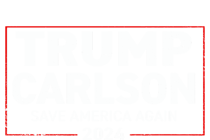 Trump Carlson 2024 Distressed President Election Pro America US Flag T-Shirt