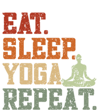 Eat Sleep Yoga Repeat Gift Spirituality Meditation Yoga Gift Kids Hoodie