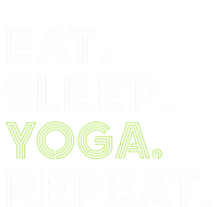 Eat Sleep Yoga Repeat Funny Saying Great Gift Long Sleeve Shirt