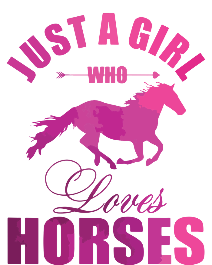 Just A Girl Who Loves Horses Watercolor Horse Snapback Five-Panel Rope Hat