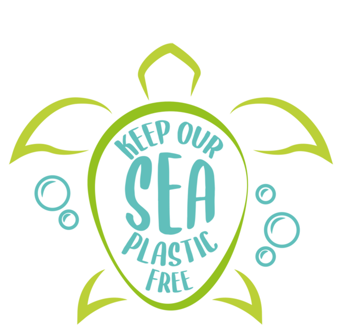 Keep Our Sea Plastic Free Ocean Environt Sea Turtle Gift Coaster