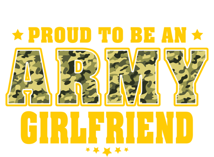 Proud To Be An Army Friend Camo Pride Military Couple Funny Gift T-Shirt