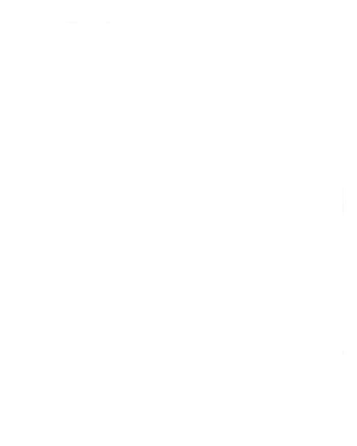 The Bible Is Black History Month For Black Black Gift Kids Tie-Dye T-Shirt