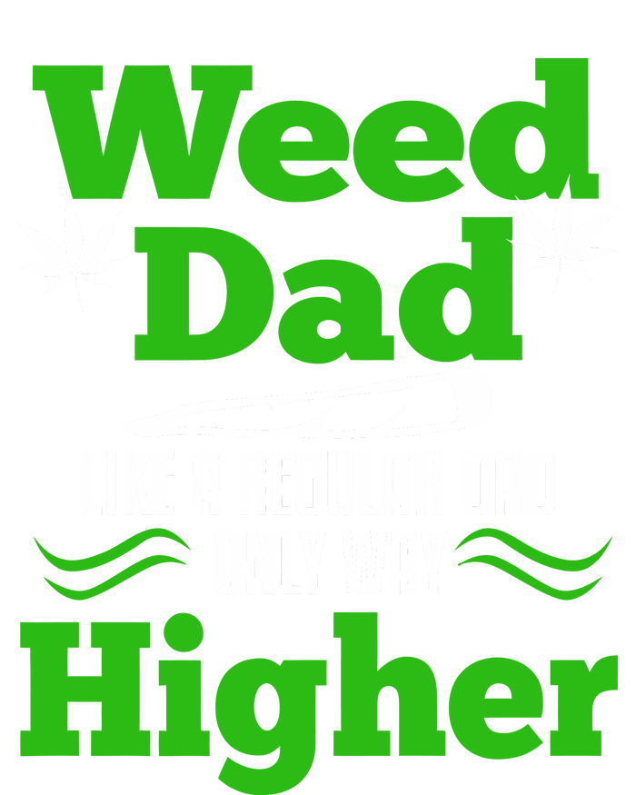 Weed Dad Like Regular Dad Only Higher Dry Zone Grid Polo