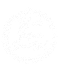 Cute Vegan Gift For Black Floral Black Vegan Beautiful Gift T-Shirt