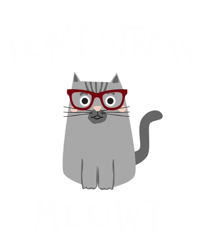 Don't Stress Meowt Funny Cat Lover Gift Toddler Long Sleeve Shirt