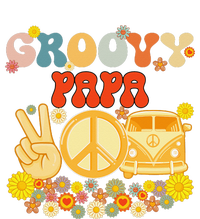 Groovy Papa Retro Matching Family Baby Shower Father's Day Kids Hoodie