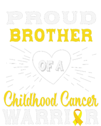 Proud Brother Of A Childhood Cancer Warrior Awareness Kids Long Sleeve Shirt